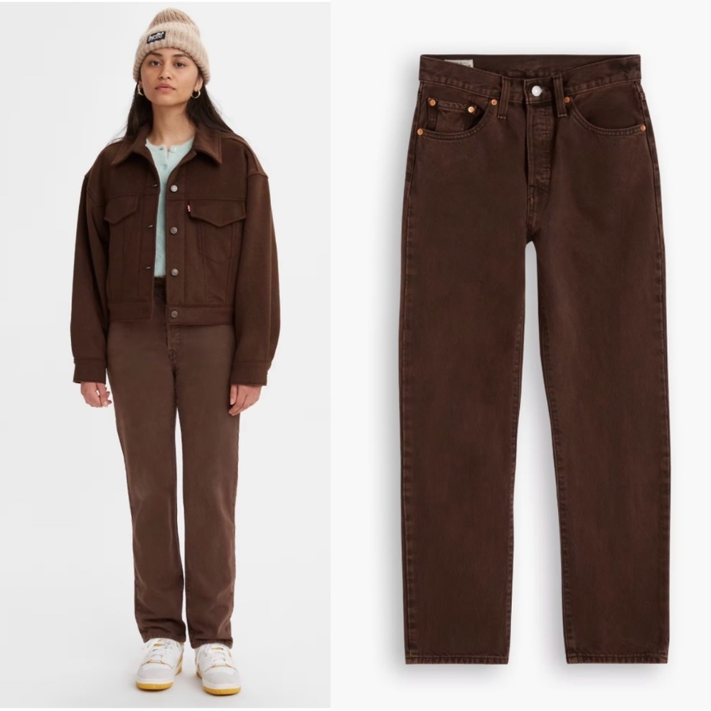 501 Brown Levi’s Jeans